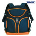 Школьный рюкзак облегченный MikeMar 1010-03 Синий / оранжевый кант