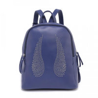 Женский рюкзак из экокожи Ors Oro DS-927 Темно - синий