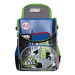 Ранец школьный с мешком для обуви Grizzly RAm-085-4 Футбол Синий - зеленый
