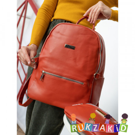Рюкзак женский OrsOro ORW-0208 Рыжий