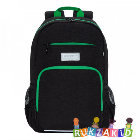Рюкзак школьный Grizzly RB-155-2 Черный