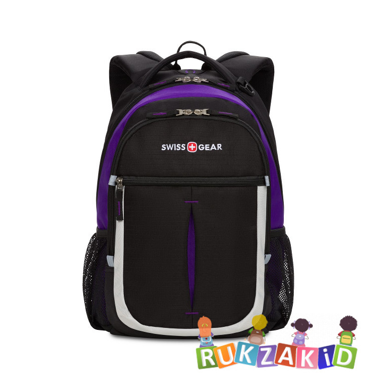  рюкзак swissgear montreux sa13852915 черный / фиолетовый .