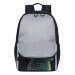 Рюкзак школьный Grizzly RB-251-1 Черный - зеленый