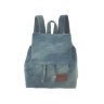 Мини рюкзак для девушки Asgard Р-5580 Джинс синий вареный