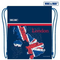 Мешок для сменной обуви Mike Mar MB061 Лондон Темно-синий