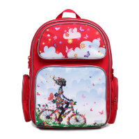 Рюкзак для школьника 4ALL SCHOOL RU 76-02 Велосипедистка