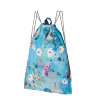 Рюкзак - мешок Asgard Р-5719 Цветы Пастель голубой
