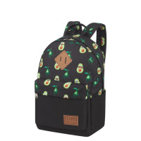 Молодежный рюкзак Asgard Р-5333 Дизайн Черный - Авокадо черный