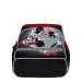 Ранец школьный с мешком для обуви Grizzly RAm-085-4 Футбол Синий - красный