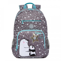 Рюкзак школьный Grizzly RG-164-2 Серый