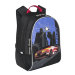 Рюкзак для мальчика Grizzly RS-734-1 Черный - красный