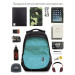 Рюкзак школьный Grizzly RU-230-6 Черный - бирюзовый
