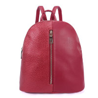 Мини рюкзак женский OrsOro D-178 Красный перламутр