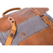 Рюкзак крафтовый Ginger Bird Грог 25 с боковыми карманами Серый (Карта)