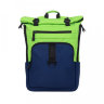 Мужской рюкзак торба Grizzly RQ-909-1 Салатовый - синий