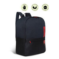 Рюкзак молодежный Grizzly RQL-214-1 Черный - красный