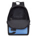 Рюкзак молодежный Grizzly RQL-317-3 Черный - синий