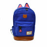 Рюкзак с кошками и ушками синий