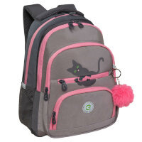 Рюкзак школьный Grizzly RG-362-1 Серый