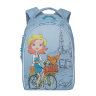 Рюкзак школьный Grizzly RG-768-1 Голубой
