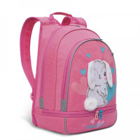 Рюкзак школьный Grizzly RG-169-1 Зайчик Розовый