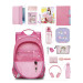 Рюкзак школьный Grizzly RG-169-1 Зайчик Розовый