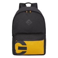 Рюкзак молодежный Grizzly RQL-317-3 Черный - желтый