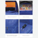 Рюкзак школьный Grizzly RB-356-5 Черный - синий