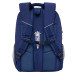 Рюкзак молодежный Grizzly RU-132-1 Синий  - белый