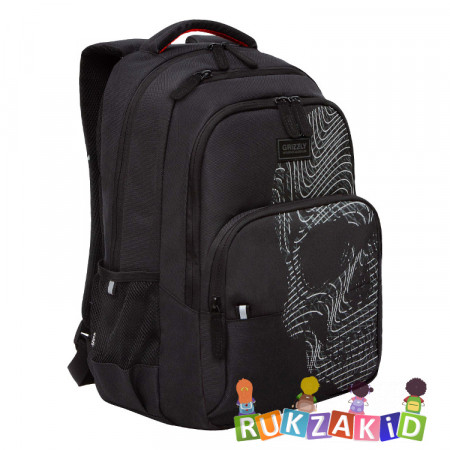 Рюкзак школьный Grizzly RU-330-2 Черный