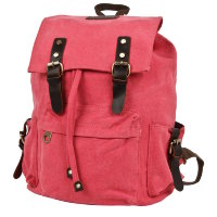 Рюкзак с клапаном Polar П3062  Красно-розовый