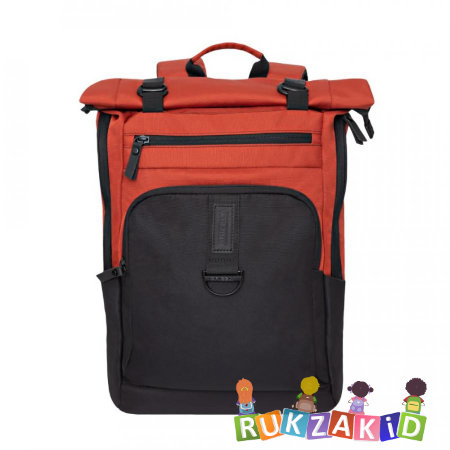Мужской рюкзак торба Grizzly RQ-909-1 Красный - черный