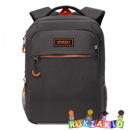 Рюкзак школьный Grizzly RB-156-1 Серый