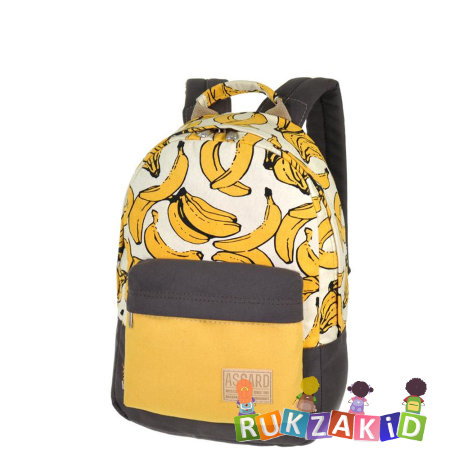 Молодежный рюкзак Asgard Р-5533 Бананы бежевый - Капучино