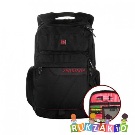 Рюкзак Swisswin SWE01005 + Сумка (Красный)