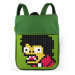 Пиксельный рюкзак Upixel Canvas Top Lid pixel Backpack WY-A005 Зеленый