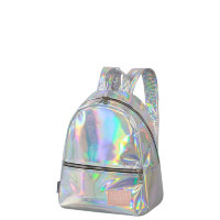 Мини рюкзак молодежный Asgard Р-5222 Голография серебро