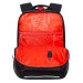 Рюкзак школьный Grizzly RB-156-1 Черный - красный