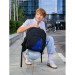 Рюкзак молодежный SkyName 90-114 Черный с синим