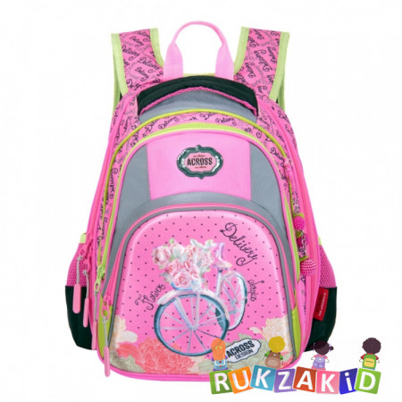 Рюкзак школьный Across ACR21-230-7 Велосипед