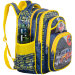 Детский рюкзак для мальчика Across с машиной 301422 Желтый