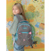 Рюкзак школьный для девочек Grizzly RG-966-21 Серый
