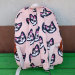 Рюкзак с котами Kawaii Котики розовый