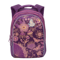 Рюкзак школьный Grizzly RG-767-3 Фиолетовый