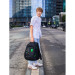 Рюкзак молодежный SkyName 90-116 Черный с зеленым