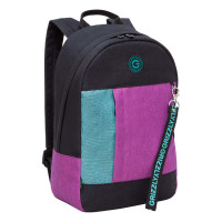 Рюкзак для подростка Grizzly RXL-327-3 Черный - бирюзовый