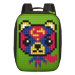 Пиксельный рюкзак Upixel Canvas classic pixel Backpack WY-A001 Зеленый
