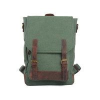 Крафтовый рюкзак сумка Грасс Зеленый