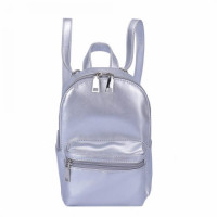 Рюкзак сумка мини женский OrsOro DS-0125 Серебристый