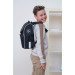 Ранец школьный с мешком для обуви Grizzly RAm-285-7 Черный